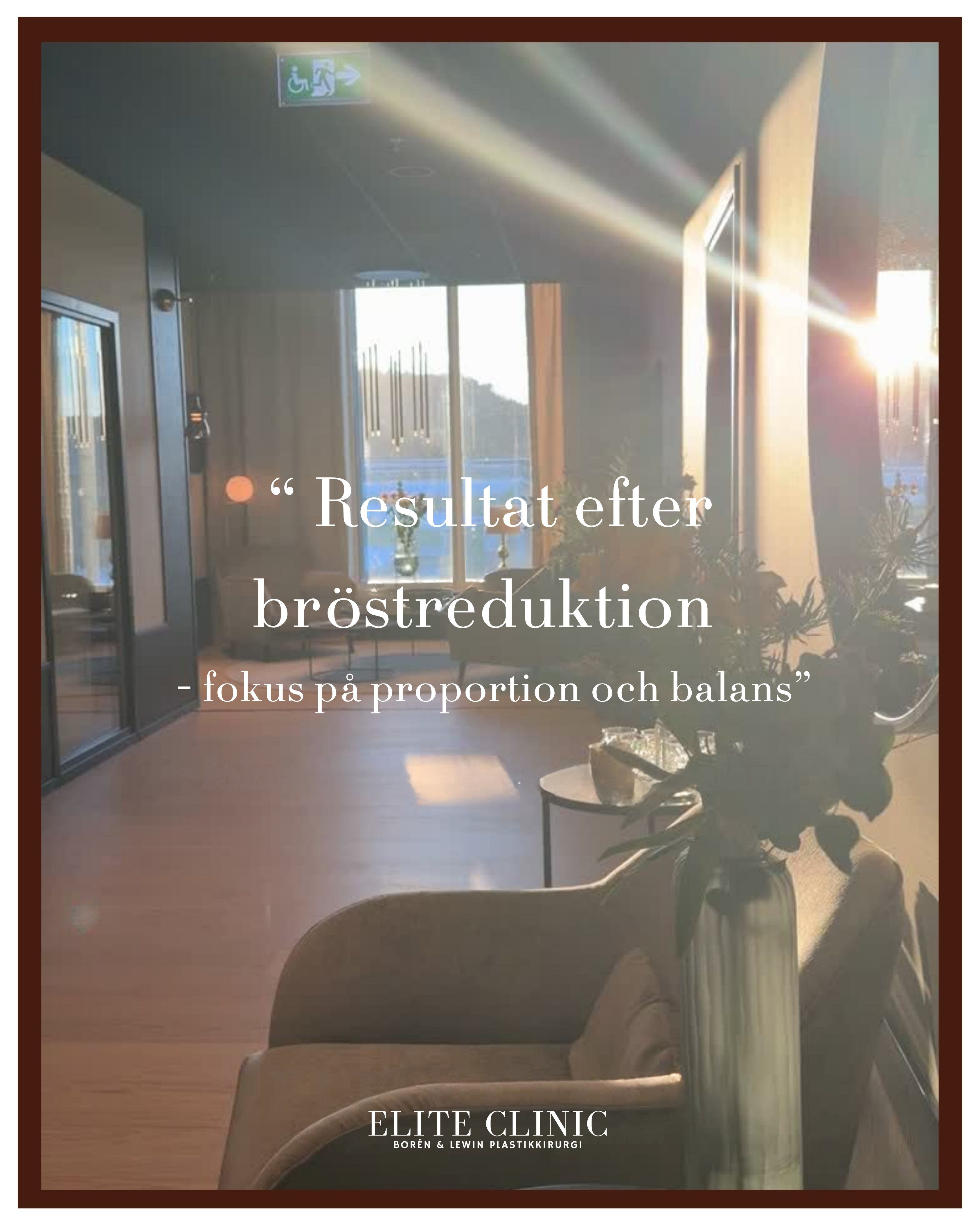 Resultat efter bröstförminskning