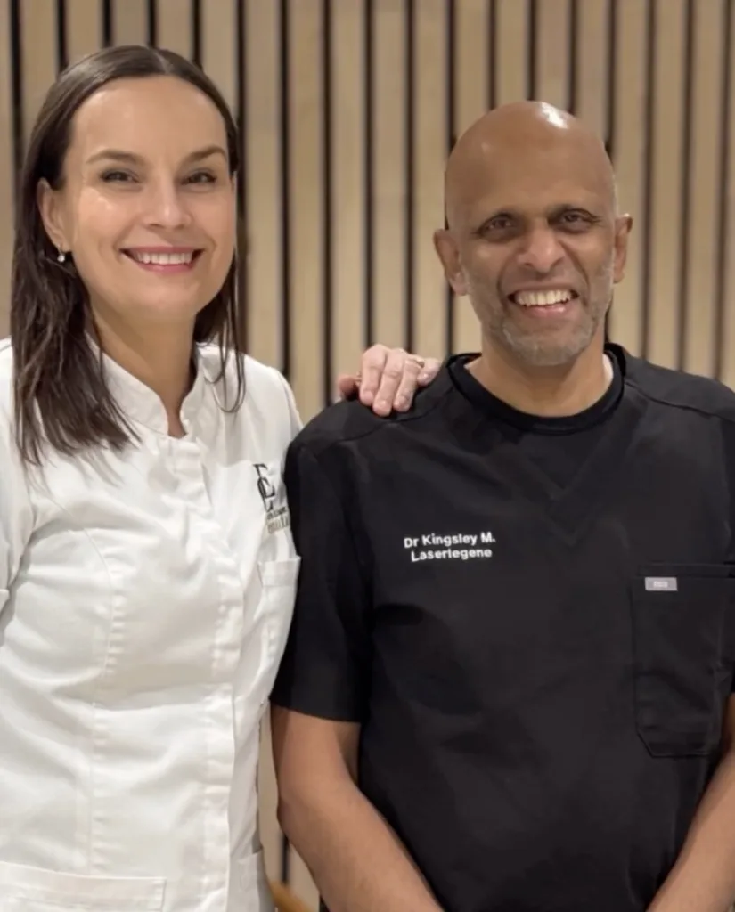 Susanne Mattebo och Dr. Kingsley